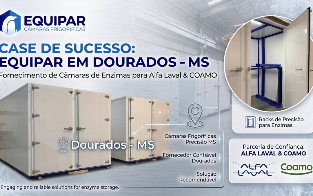Excelência em Engenharia de Frio: A Parceria Estratégica entre Equipar Refrigeração, Alfa Laval e COAMO