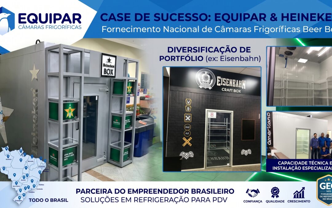 Case de Sucesso: O Fenômeno Beer Cave – Equipar Refrigeração e Heineken nos Hipermercados do Brasil